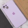 Чохол Silicone Case Full Camera Protective (AA) для Apple iPhone 15 Plus (6.7") Бузковий / Lilac
