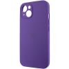 Чохол Silicone Case Full Camera Protective (AA) для Apple iPhone 15 Plus (6.7") Фіолетовий / Amethyst