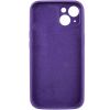 Чохол Silicone Case Full Camera Protective (AA) для Apple iPhone 15 Plus (6.7") Фіолетовий / Amethyst