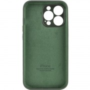 Чохол Silicone Case Full Camera Protective (AA) для Apple iPhone 15 Pro Max (6.7"), Зелений / Cyprus Green