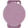 Чехол Silicone Case Full Camera Protective (AA) для Apple iPhone 15 Pro Max (6.7"), Лиловый / Lilac Pride