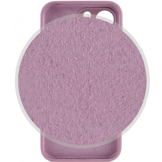 Чехол Silicone Case Full Camera Protective (AA) для Apple iPhone 15 Pro Max (6.7") Лиловый / Lilac Pride - изображение 2