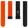 Силіконовий ремінець Classy для Smart Watch 20mm Orange / Black