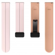 Силіконовий ремінець Classy для Smart Watch 20mm, Pink/Beige