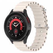 Ремешок Ocean Band для Smart Watch 20mm Бежевый / Antique White