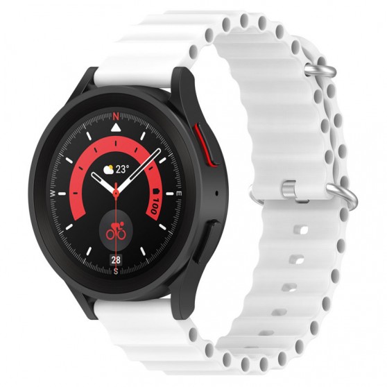 Ремешок Ocean Band для Smart Watch 20mm Белый / White