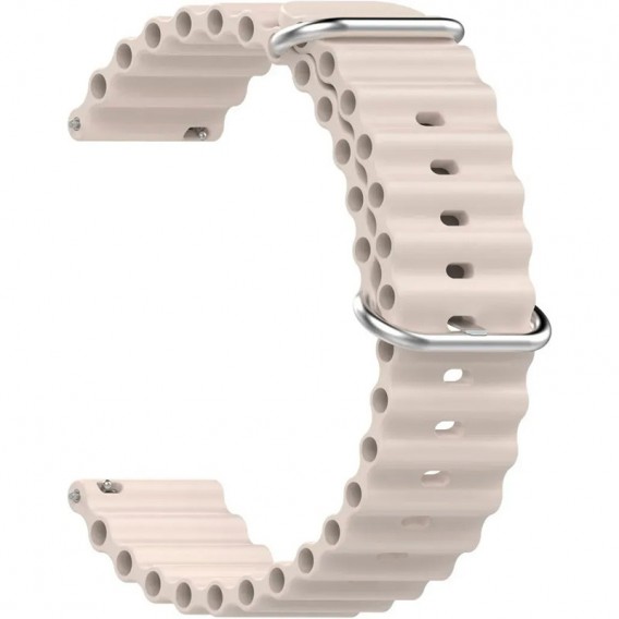 Ремінець Ocean Band для Smart Watch 22mm, Бежевий / Antigue White