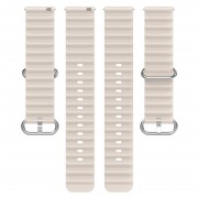 Ремінець Ocean Band для Smart Watch 22mm, Бежевий / Antigue White