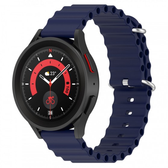 Ремешок Ocean Band для Smart Watch 22mm Синий / Deep navy