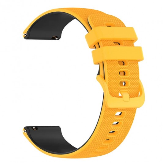Ремінець Ribby для Smart Watch 20mm Yellow - зображення 1 