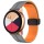 Силіконовий ремінець Classy для Smart Watch 20mm Grey / Orange