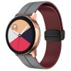 Силіконовий ремінець Classy для Smart Watch 20mm, Grey / Plum