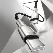 Дата кабель Baseus Cafule Series Metal Type-C to Type-C 100W (1m) (CATJK-C), Черный