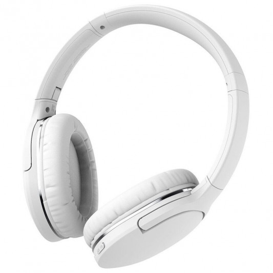 Накладные беспроводные наушники Baseus Encok Wireless headphone D02 Pro (NGTD01030), White - изображение 1