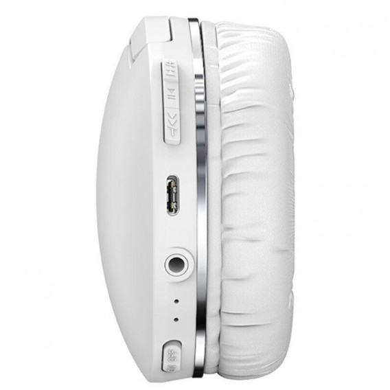 Накладные беспроводные наушники Baseus Encok Wireless headphone D02 Pro (NGTD01030), White