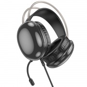Накладные наушники Hoco W109 Plus Rich USB7.1 channel gaming, Black