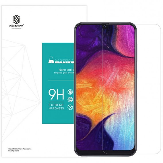 Захисне скло Nillkin (H) для Samsung A20/A30/A30s/A50/A50s/M30/M30s/M31/M21/M21s, Прозорий
