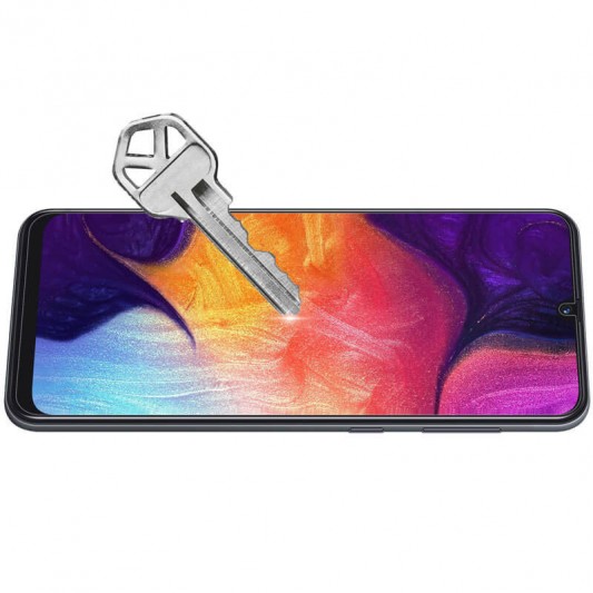 Защитное стекло Nillkin (H) для Samsung A20 / A30 / A30s / A50 / A50s / M30 / M30s / M31 /M21/M21s Прозрачный - изображение 7