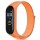 Ремешок Nylon для Xiaomi Mi Band 3/4/5/6/7 Оранжевый