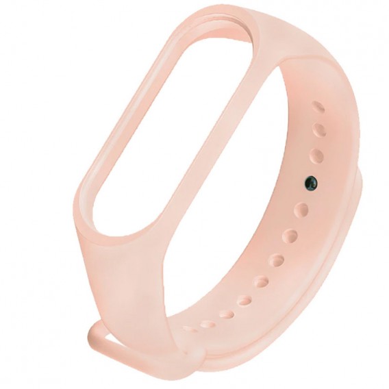 Силиконовый ремешок для Xiaomi Mi Band 7, Розовый / Pink Sand