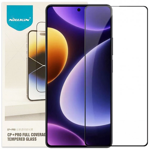 Захисне скло Nillkin (CP+PRO) для Xiaomi Redmi K60 / K60 Pro / K60E / Poco F5 Pro, Чорний