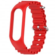 Ремешок Ocean Band для Xiaomi Mi Band 7/6/5/4/3, Красный / Red
