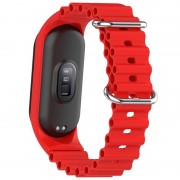 Ремешок Ocean Band для Xiaomi Mi Band 7/6/5/4/3, Красный / Red