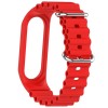 Ремінець Ocean Band для Xiaomi Mi Band 7/6/5/4/3, Червоний / Red