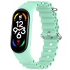 Ремешок Ocean Band для Xiaomi Mi Band 7/6/5/4/3, Бирюзовый / Blue Sea