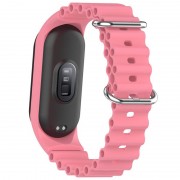 Ремінець Ocean Band для Xiaomi Mi Band 7/6/5/4/3, Рожевий / Pink