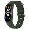 Ремешок Ocean Band для Xiaomi Mi Band 7/6/5/4/3, Зеленый / Dark Olive