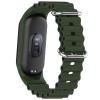 Ремешок Ocean Band для Xiaomi Mi Band 7/6/5/4/3, Зеленый / Dark Olive