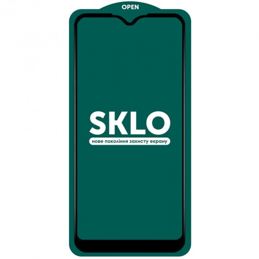 Защитное стекло SKLO 5D (тех.пак) для Samsung Galaxy A15 4G/5G / M15 5G Черный