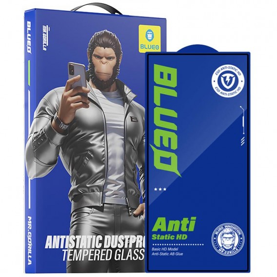 Захисне 2.5D скло Blueo Full Cover HD для Samsung Galaxy S24 Ultra, Чорний