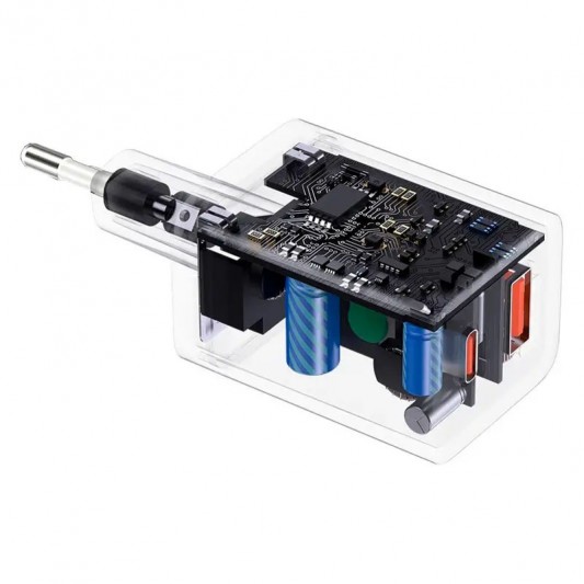 СЗУ Baseus Super Si Pro Quick Charger 30W (1USB-A/1C) (CCSUPP-E) White - изображение 3