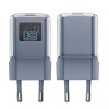 Зарядне для телефону Acefast A53 Sparkling series PD30W GaN (USB-C), Сірий