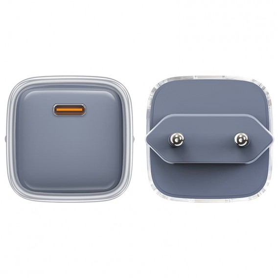 Зарядное для телефона Acefast A53 Sparkling series PD30W GaN (USB-C), Серый