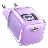 МЗП Acefast A53 Sparkling series PD30W GaN (1USB-C) Alfalfa purple МЗП Acefast A53 Sparkling series PD30W GaN (1USB-C) Alfalfa purple