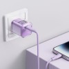 Зарядне для телефону Acefast A53 Sparkling series PD30W GaN (USB-C), Фіолетовий