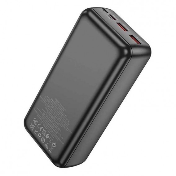 Портативний зарядний пристрій Power Bank BOROFONE BJ38B 22.5W+PD20W 30 000 mAh, Black