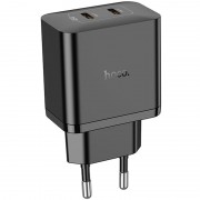 Зарядное устройство для iPhone 15 Pro Max - Hoco N35 Streamer PD45W (2C), Черный