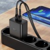 Зарядное устройство для iPhone 15 Pro Max - Hoco N35 Streamer PD45W (2C), Черный