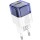 СЗУ Hoco C131A Platium PD30W+QC3.0 (1USB-A/1C) Transparent blue