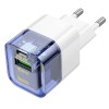 Зарядное для телефона Hoco C131A Platium PD30W+QC3.0, Синий
