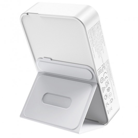 Портативное ЗУ Power Bank Hoco Q10A Transparent PD20W с БЗУ 10000 mAh White - изображение 4