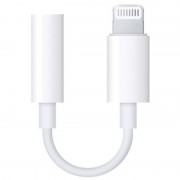 Переходник Lightning to 3.5 mm Jack Audio Adapter for Apple (AAA) (box), White