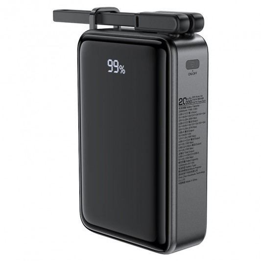 Портативное ЗУ Power Bank Acefast M4 PD67W 20000 mAh Black - изображение 3