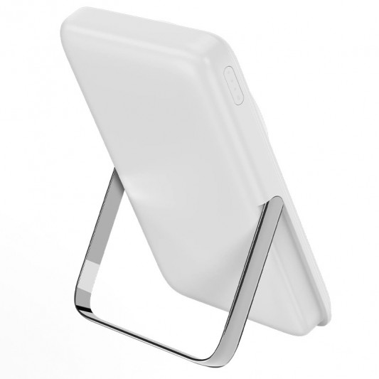 Портативний ЗП Power Bank WIWU Wi-P011 PD30W c БЗП 10000 mAh White - зображення 1 