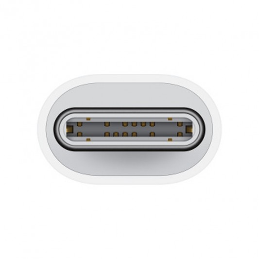 Переходник USB-C to Lightning Adapter for Apple (AAA) (box), White - изображение 1