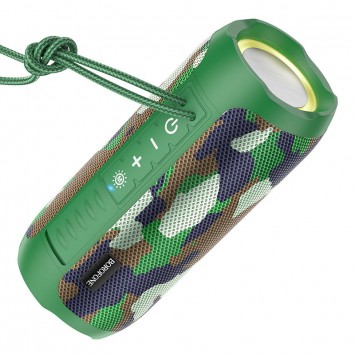 Блютуз колонка Borofone BR21, Camouflage Green